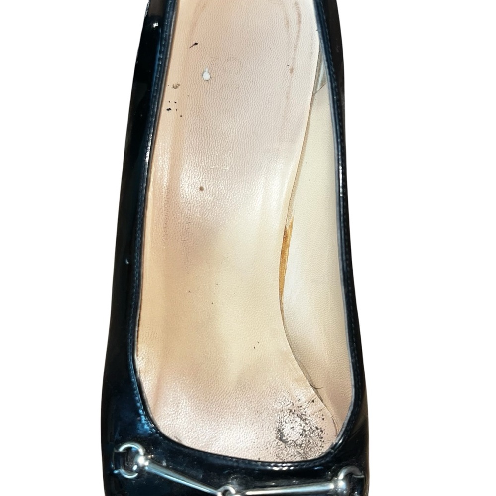 VTG GUCCI **AUTHENTIC** Patent Leather Pumps - Picture 7 of 9